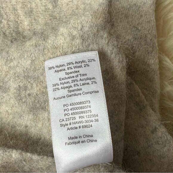 Babaton Bandini Wool Blend Sweater Cozy Size XS - Picture 7 of 9